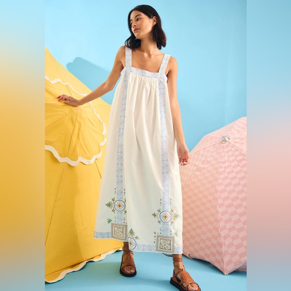 Hunter Bell Sailor Midi Dress NWT size 2